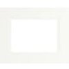 Doble passepartout Ceanothe 24x30 cm con 15x20 cm blanco roto