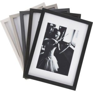 Marco de Madera Henzo Viola con Passepartout 10x15 cm a...