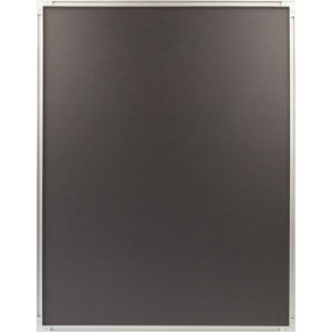 Marco para camiseta Nielsen 70x90 cm cristal flotado negro anodizado