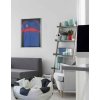 Marco para camiseta Nielsen 70x90 cm cristal flotado negro anodizado