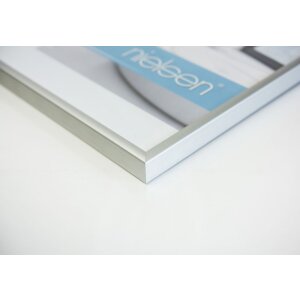 Marco de aluminio Classic plata mate 60x84 cm
