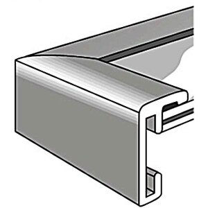 Marco de aluminio Nielsen Classic negro mate 60x84 cm DIN A1
