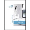 Marco de aluminio Nielsen Classic negro mate 60x84 cm DIN A1