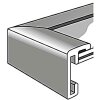 Marco de aluminio Nielsen Classic negro mate 60x84 cm DIN A1