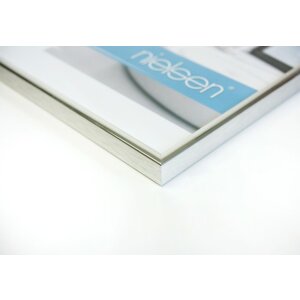Marco de aluminio Nielsen Classic plata 60x80 cm