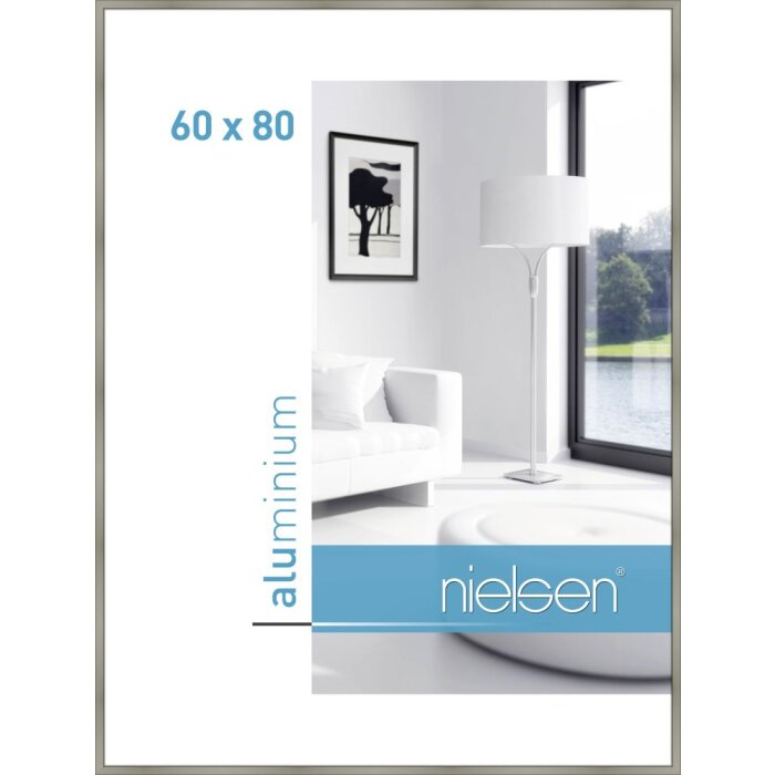 Marco de aluminio Nielsen Classic champán 60x80 cm