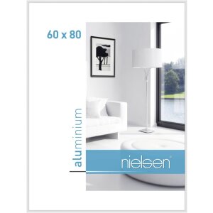 Marco de aluminio Nielsen Classic blanco 60x80 cm
