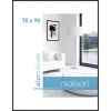 Marco de aluminio Nielsen Classic negro mate 70x90 cm