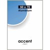 Nielsen Accent Marco de aluminio 50x70 cm Perla Mercurio