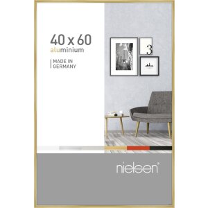 Marco de aluminio Nielsen Pixel 40x60 cm dorado brillante