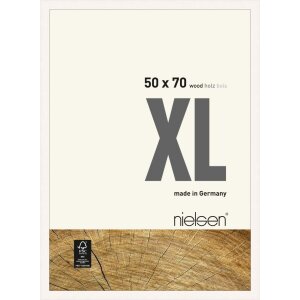 Marco de madera Nielsen XL 50x70 cm blanco opaco
