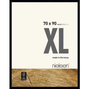 Marco de madera Nielsen XL 70x90 cm negro