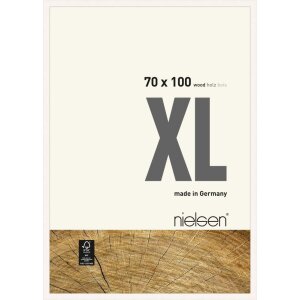 Marco de madera Nielsen XL 70x100 cm blanco opaco