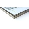 Marco de madera Derby 60x80 cm plata