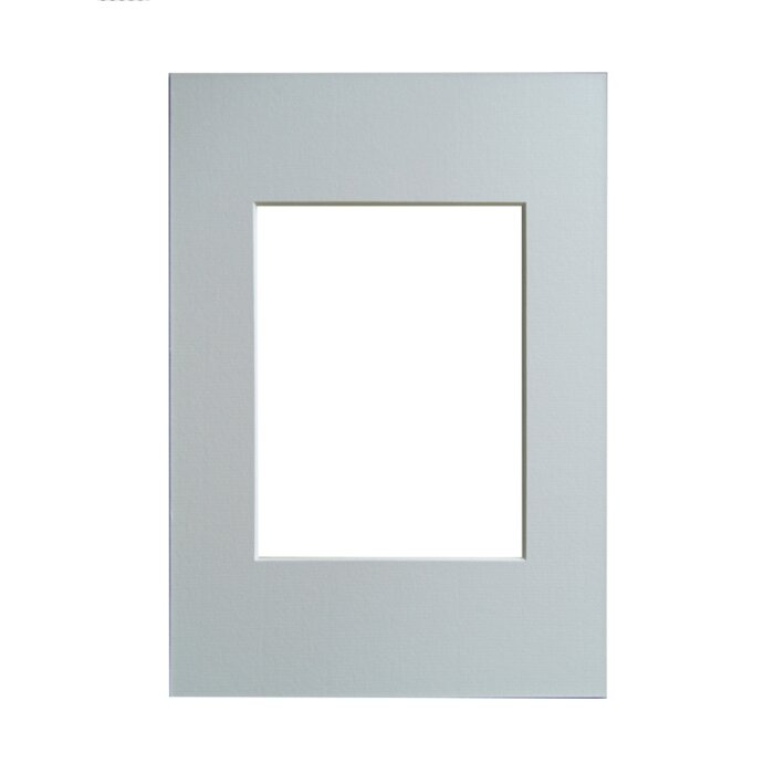 Galería Walther Passepartout blanco nieve 24x30 cm por 18x24 cm