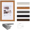 Marco Bohemio Borde Exterior plata