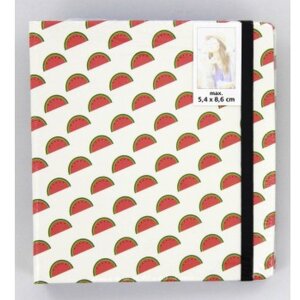 Álbum desplegable Melones, para 56 fotos instantáneas de hasta 5,4x8,6 cm como máximo