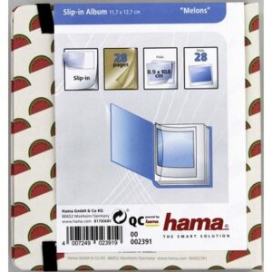 Álbum desplegable Melones, para 28 fotos instantáneas de hasta 8,9x10,8 cm como máximo