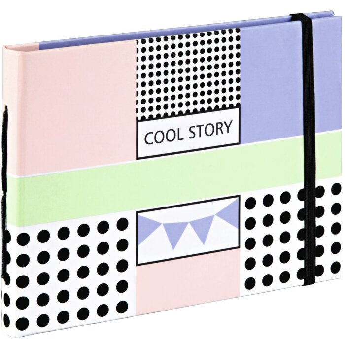 Libro álbum Cool Story, 18x13 cm, 20 páginas marrones