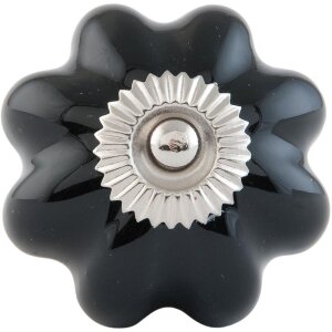 Pomo de mueble forma de flor 4 cm - varios diseños