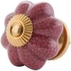Pomo de mueble forma de flor 4 cm - varios diseños