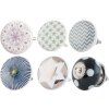 Pomo para mueble redondo 4 cm - varios diseños