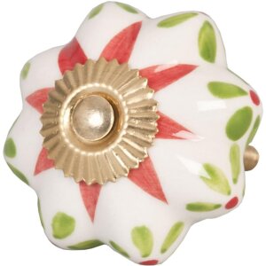 Pomo de mueble en forma de flor 4,5 cm - varios...