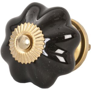 Pomo de mueble en forma de flor 4,5 cm - varios diseños