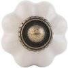 Pomo de mueble en forma de flor 3 cm - varios diseños