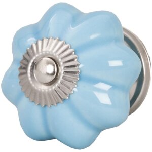 Pomo de mueble forma de flor 5 cm - varios diseños