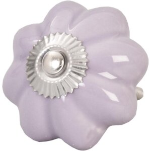 Pomo de mueble forma de flor 5 cm - varios diseños
