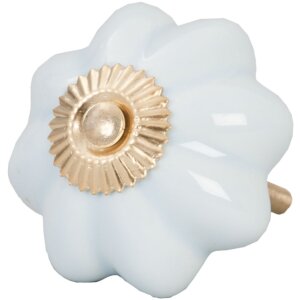 Pomo de mueble forma de flor 5 cm - varios diseños