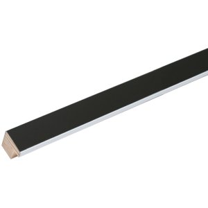 Marco madera blanco y negro S43AL