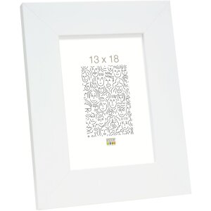 Marco madera blanco S43BK