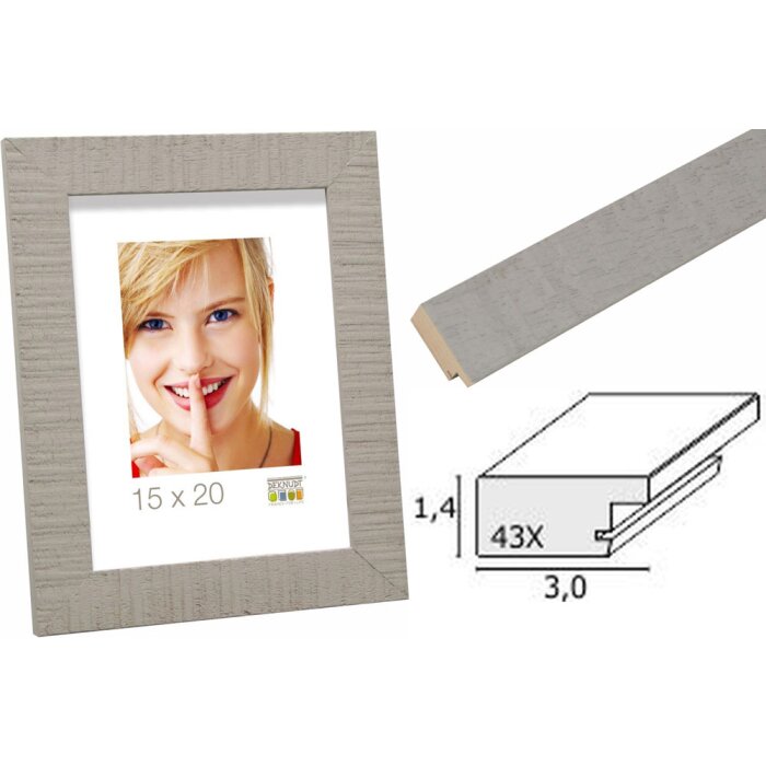Marco madera beige S43XF