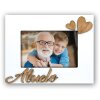 Marco de fotos Abuelo 10x15 cm blanco