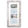 ZEP Galería de fotos de madera Nelson blanco viejo 4 fotos 10x15 cm (28x54 cm)