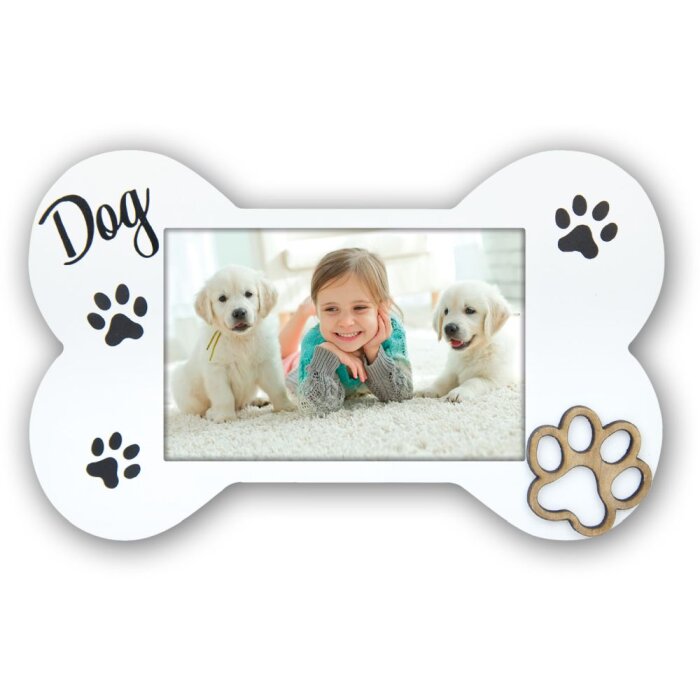 ZEP Marco Foto Perro Floyd 10x15 cm blanco