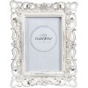 Marco de fotos Clayre & Eef 2F0499 - 17x2x22 cm - 10x15 cm blanco envejecido