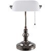 Lámpara de escritorio Blanco Clayre & Eef 5LL-5100W - 27x23x42 cm E27 - Max. 1x 60Watt blanco