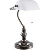 Lámpara de escritorio Blanco Clayre & Eef 5LL-5100W - 27x23x42 cm E27 - Max. 1x 60Watt blanco