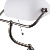 Lámpara de escritorio Blanco Clayre & Eef 5LL-5100W - 27x23x42 cm E27 - Max. 1x 60Watt blanco