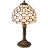 Lámpara de mesa Tiffany Clayre & Eef 5LL-5879 - Ø 20x38 cm E14-max. 40Watt natural