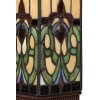 Clayre & Eef lámpara de mesa 5LL-5906 Tiffany 12x12x35 cm-E14-Max.1x25 Watt