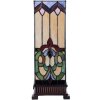 Lámpara de mesa Tiffany Clayre & Eef 5LL-5907 - 17x17x44 cm - E27-Max.1x40 Watt multi