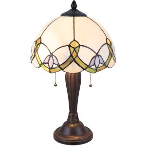 Lámpara de mesa Tiffany Clayre & Eef 5LL-5918...