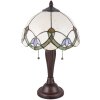 Lámpara de mesa Tiffany Clayre & Eef 5LL-5918 - Ø 30x50 cm - E27-máx 2x40W multi