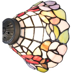 Lámpara de mesa Tiffany Clayre & Eef 5LL-5920 - 32x20x48 cm - E27-max 1x60W multi