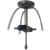Lámpara Colgante Clayre & Eef 5LL-82 - 15x15x33 cm - E27-60W marrón