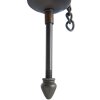 Lámpara Colgante Clayre & Eef 5LL-82 - 15x15x33 cm - E27-60W marrón